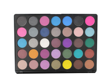 Colorful Matte Shimmer Eye Makeup Eyeshadow 35 Colors Suit For Casual Makeup