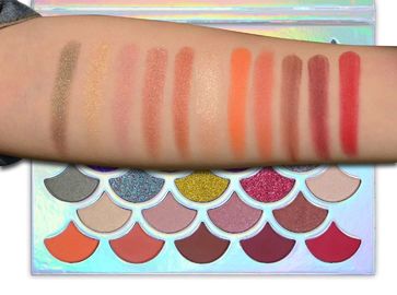 Bright High Pigment Glitter Eyeshadow , Neutral Eyeshadow Palette 32 Colors