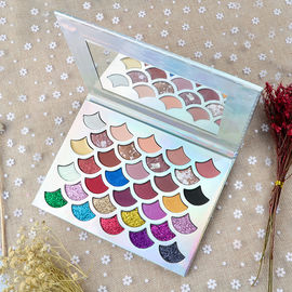 Mermaid Shell Shape Eye Makeup Eyeshadow High Pigmented Glitter Type 32 Colors