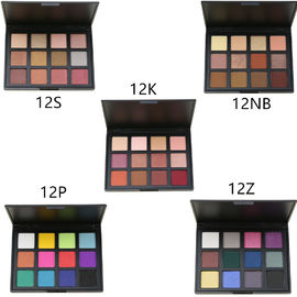 12 Colors Mineral Makeup Eyeshadow Palette Waterproof High Pigment Without Logo