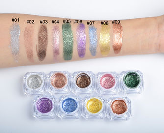 Customize Glitter Pigment Eyeshadow Soft Gel Hydrating Eyelids Humilous Function