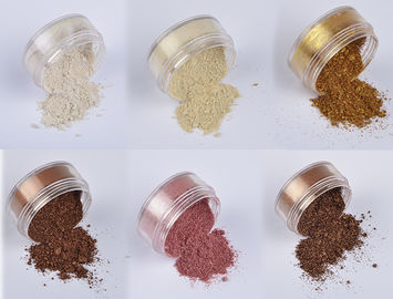 6 Colors Loose Powder Highlighter High Pigment Private Label Suit For Any Occasions