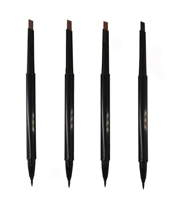 4 Colors Mineral Double Headed Eyebrow Pencil With Eyeliner Pencil Eyebrows Makeup Products