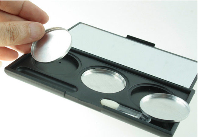Professional Custom Empty Makeup Palette Case 36mm Pan With 3 Holes