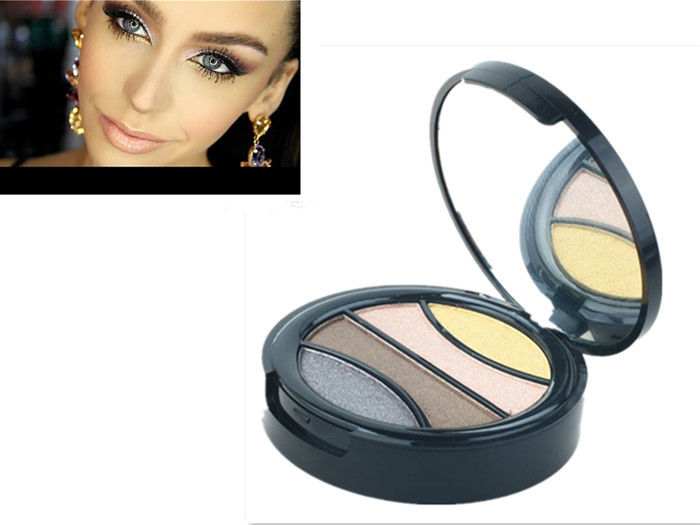 OEM Eye Makeup Eyeshadow For Brown Eyes , Waterproof Cream Eyeshadow With Mirror