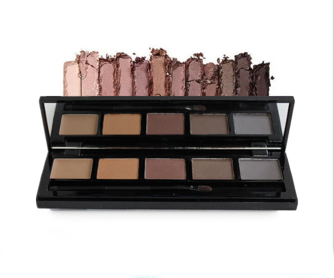 High Pigment Matte Eyebrow Powder Palette 5 Naked Color For Female