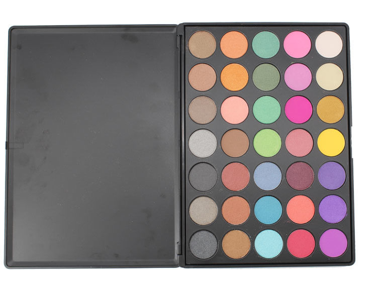 High quality 35 color easy coloring eyeshadow palette for makeup eyeshadow