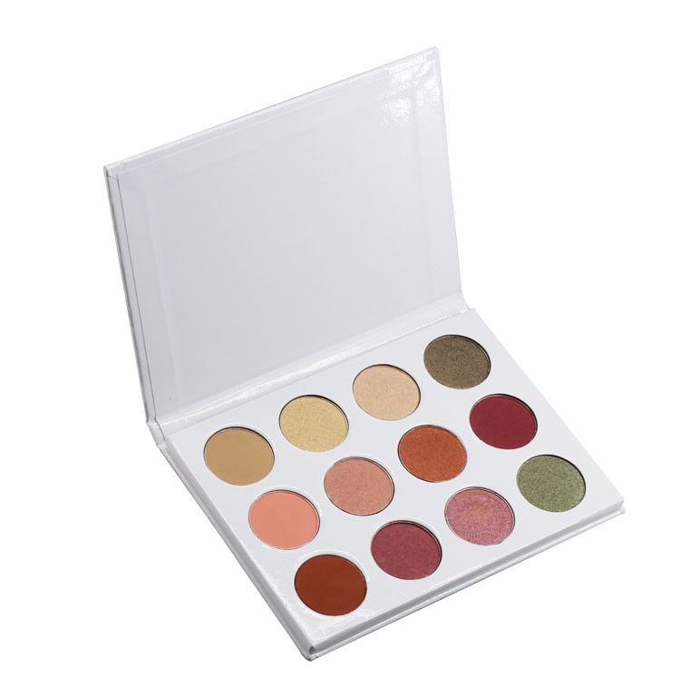 Best Selling Profession Cosmetic12 Colors Glitter Eyeshadow Powder Palette