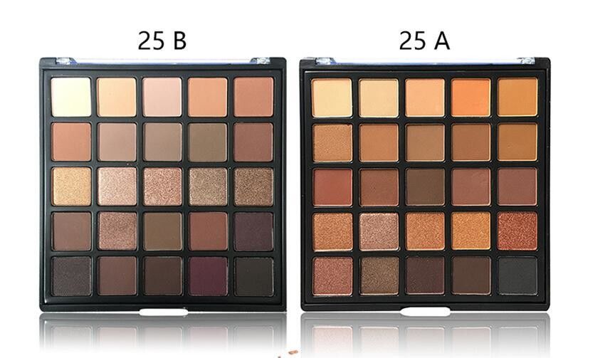 Professional Makeup 25 Color High Pigment Eyeshadow Palette Private Label