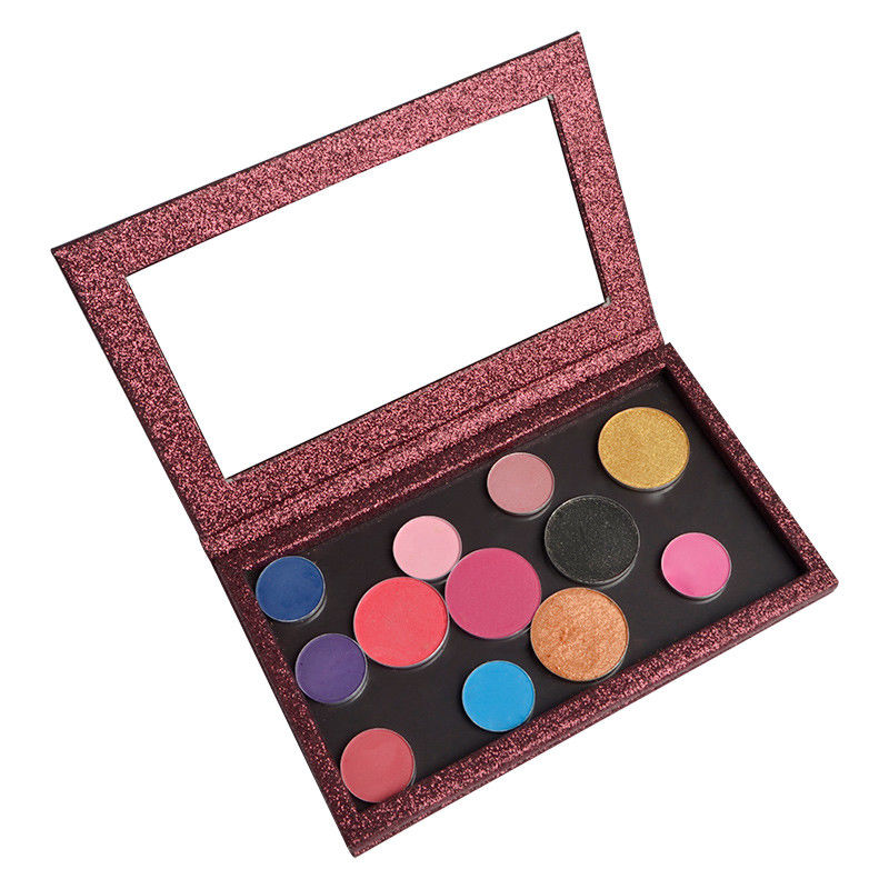 Makeup Cosmetics Custom Eyeshadow Palette Magnetic Multi Colors Longlasting