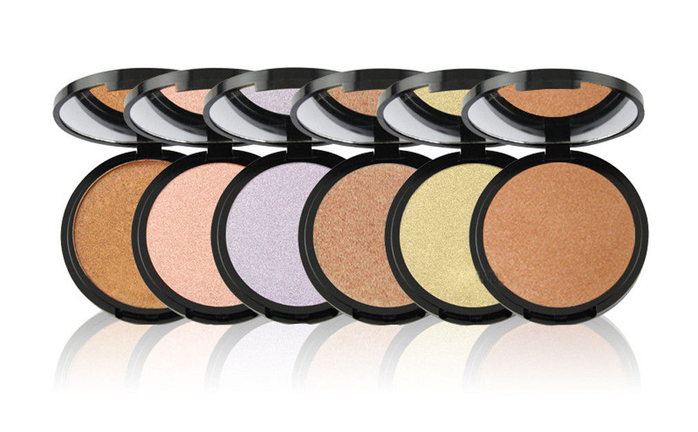 High Pigment Face Makeup Highlighter Longlasting 6 Colors Suit For Any Occasions