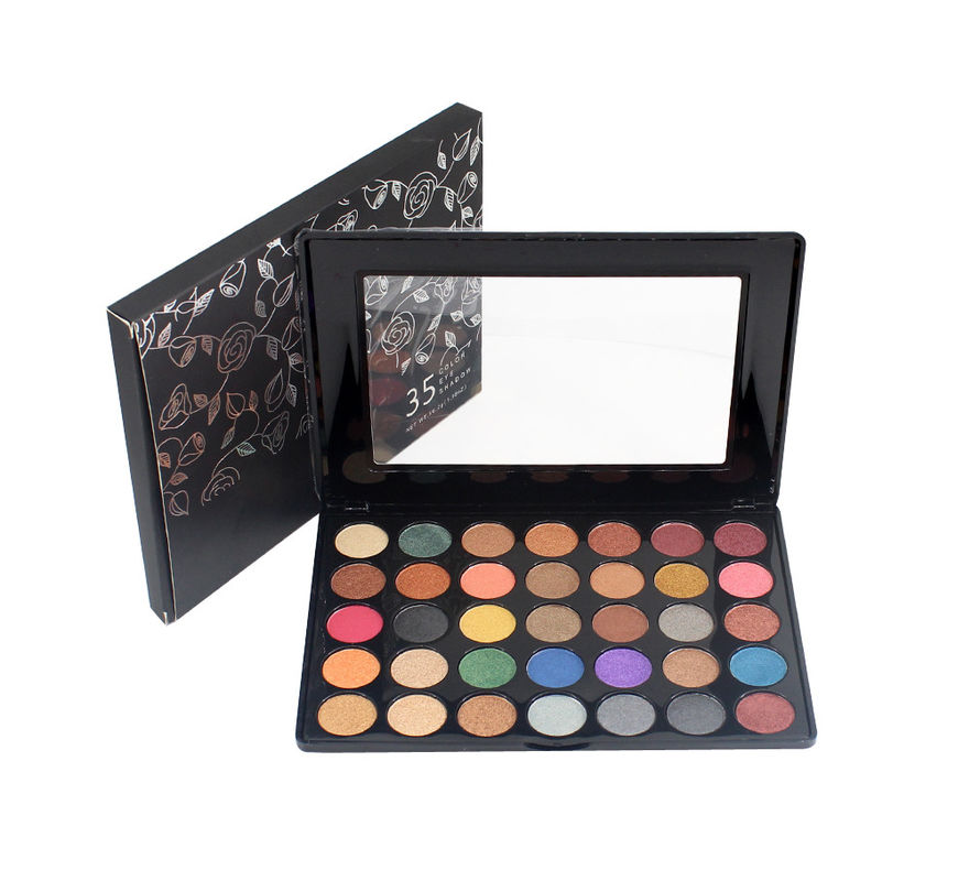 Long Lasting Warm Color Eyeshadow Palette , Mineral Powder Eyeshadow Humilous Function